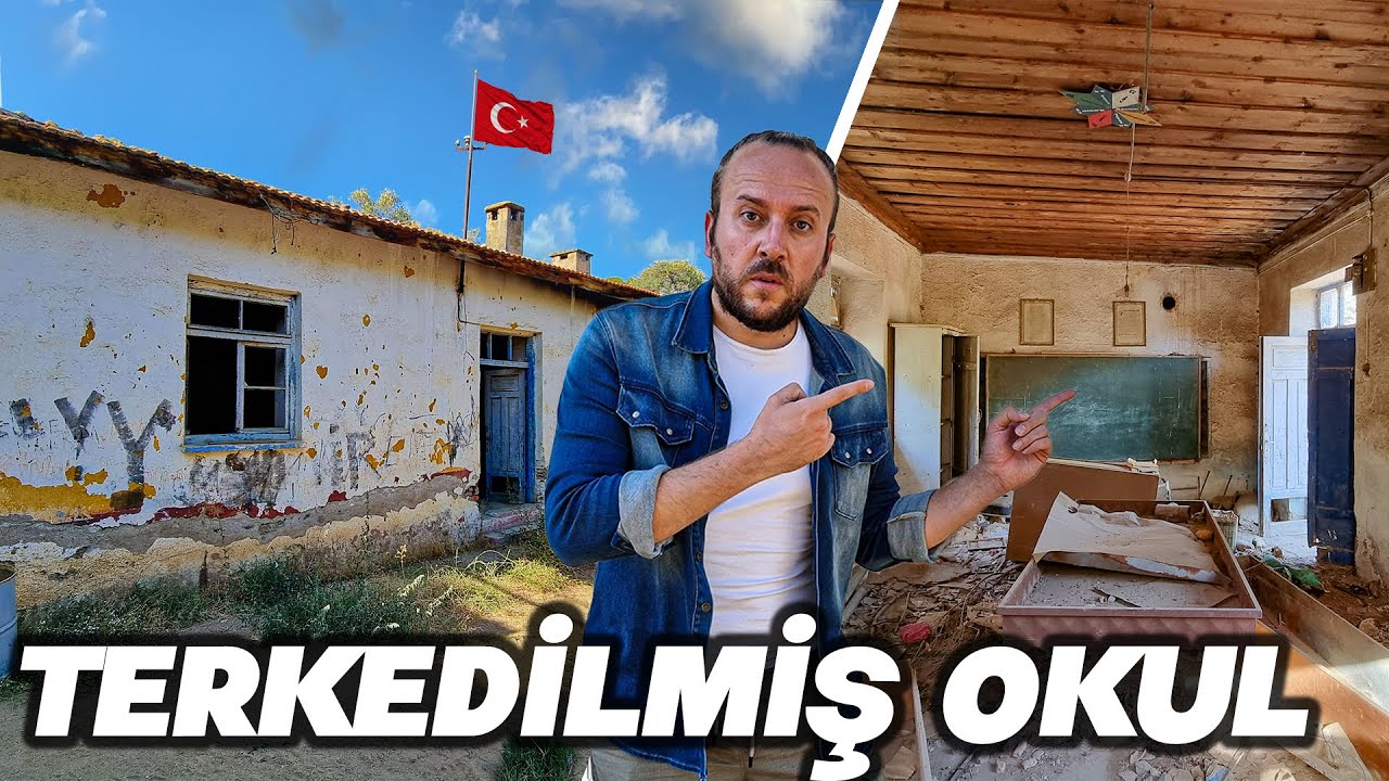 TERK EDİLMİŞ TABUTLU OKUL I 100 YILLIK GİZEMLİ KÖY OKULU I UMURLU