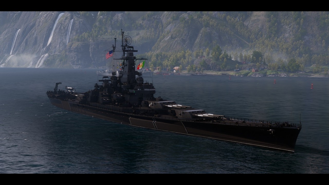 A very mid game with Massachusetts B | World of Warships |