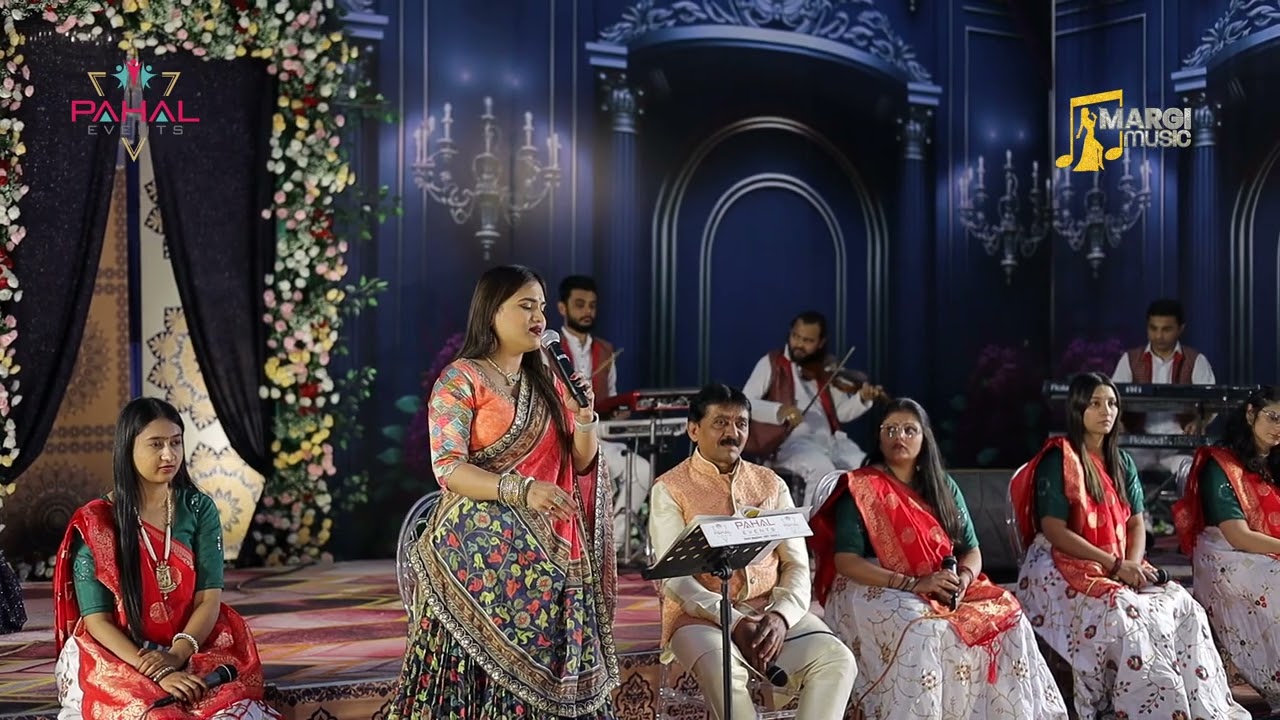 Odhi Navrang Chundadi | ઓઢી નવરંગ ચુંદડી | Wedding Song | Margi Patel | Pahal Events | Mohit Meghani