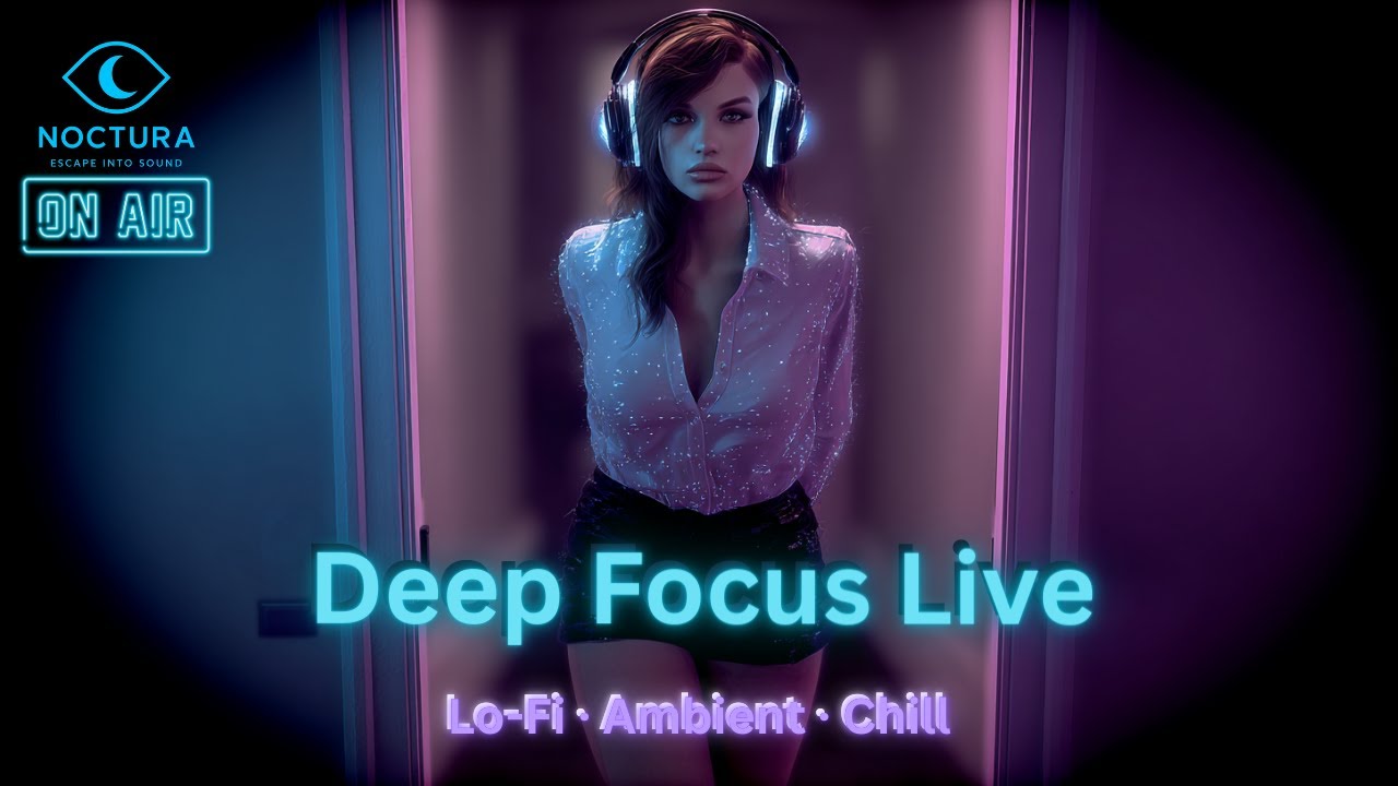 Lo-Fi • Chillout • Trance — Study | Relax | Sleep | Deep Focus ( Live Mix) | NOCTURA
