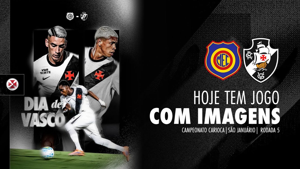 AO VIVO E COM IMAGENS - MADUREIRA x VASCO | CARIOCA 2026 - 5ª RODADA