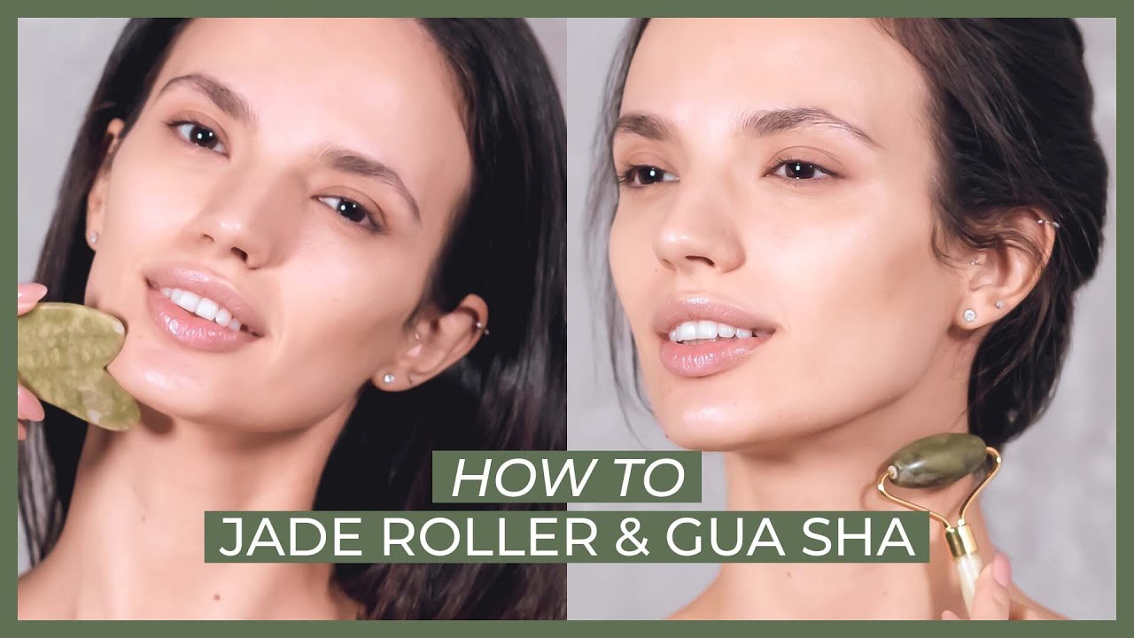 How To Use a Jade Roller & Gua Sha l Certified Jade Stone by Plantifique