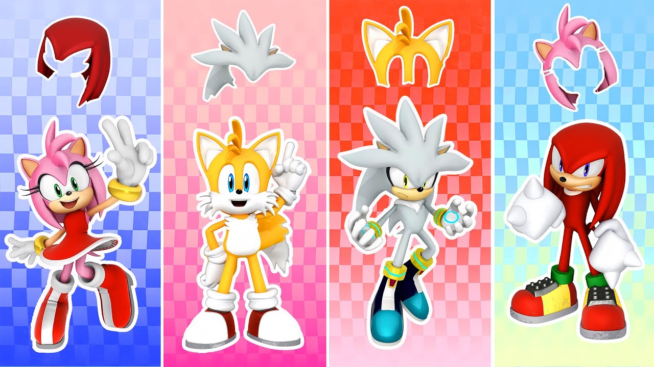 Sonic Multiverse Shift: Amy, Tails, Silver & Knuckles Awaken ⚡🌀🔥| Sonic EDM Animation