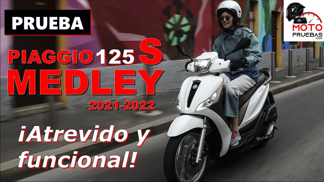 Piaggio Medley 125 S 2021/2022. Rueda alta top | Prueba, opinión y review en español