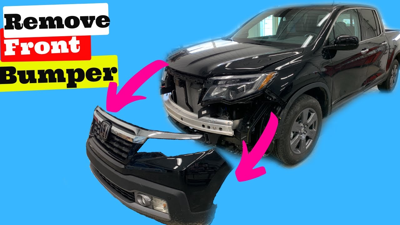 Как снять передний бампер — Honda Ridgeline 2-го поколения