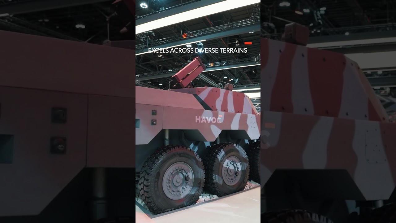 Introducing the HAVOC RCV: The 8x8 Robotic Combat Vehicle Built for Speed and Versatility