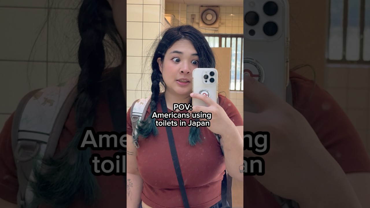 Americans using toilets in Japan be like