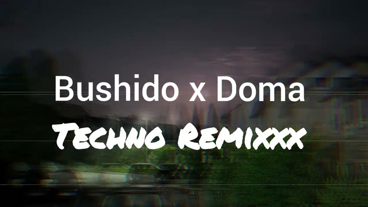 Bushido x Doma Gl&auml;nzen Techno Remix [Tiktok edition]