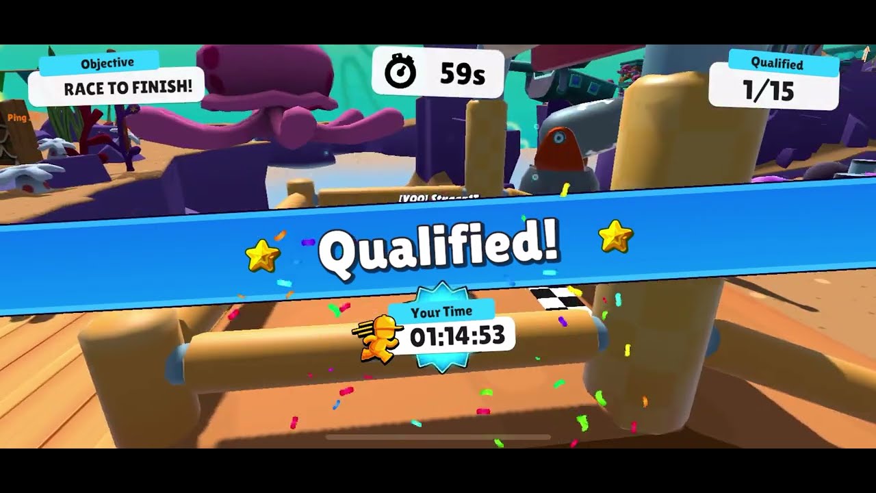 Stumble Guys gameplay (grand prix version)