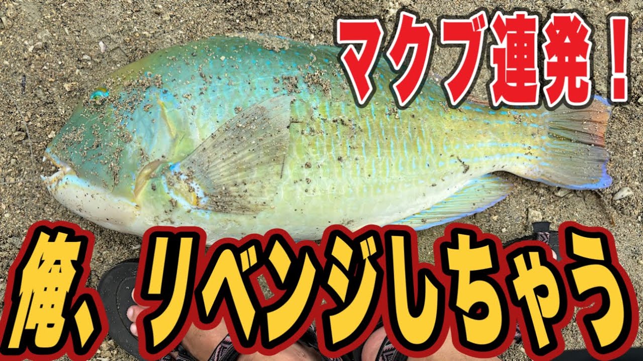 【沖縄釣り】マクブ連発の神ポイント発見！打ち込み釣りハマったかも