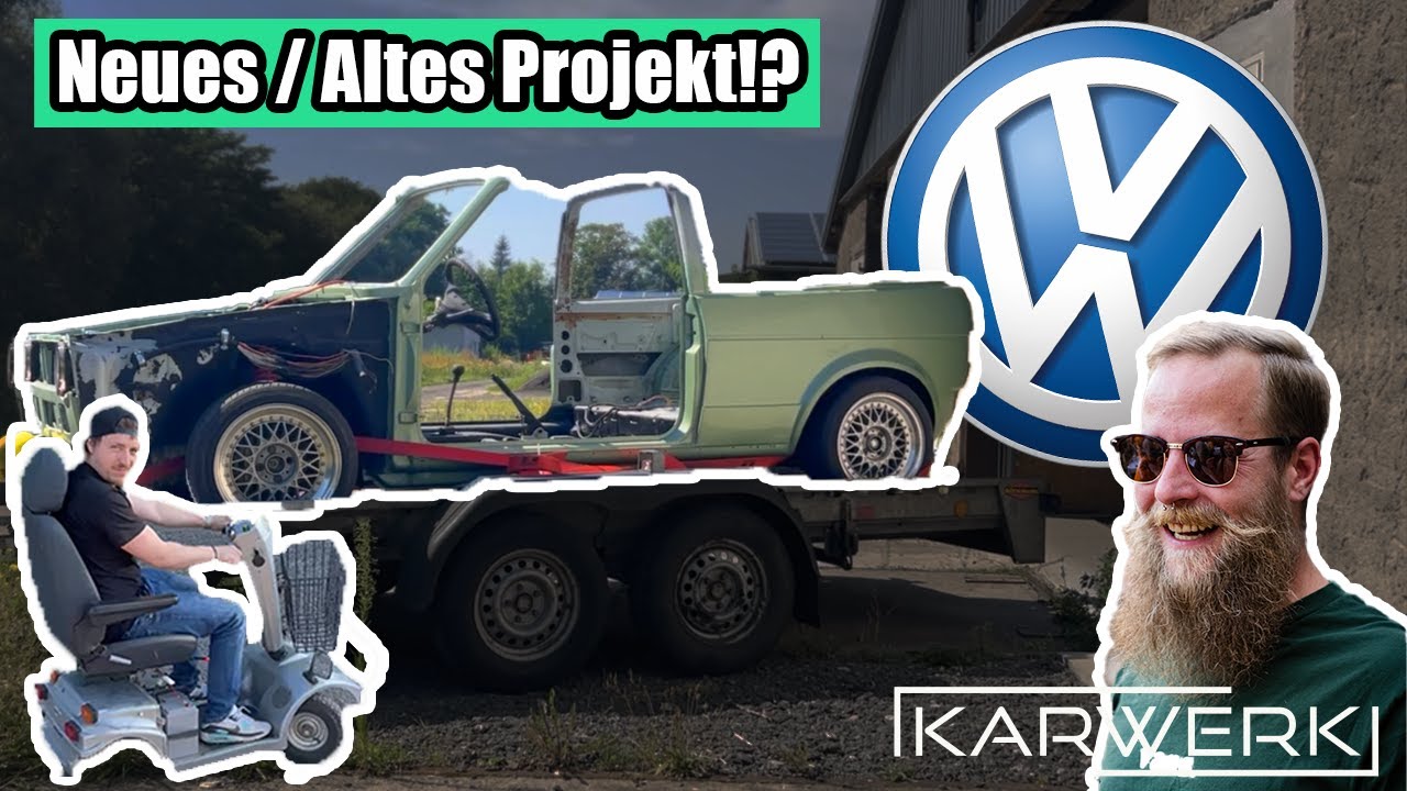 KARWERK | Er muss zurück auf die Straße! | Golf 1 Cabrio von Daniel