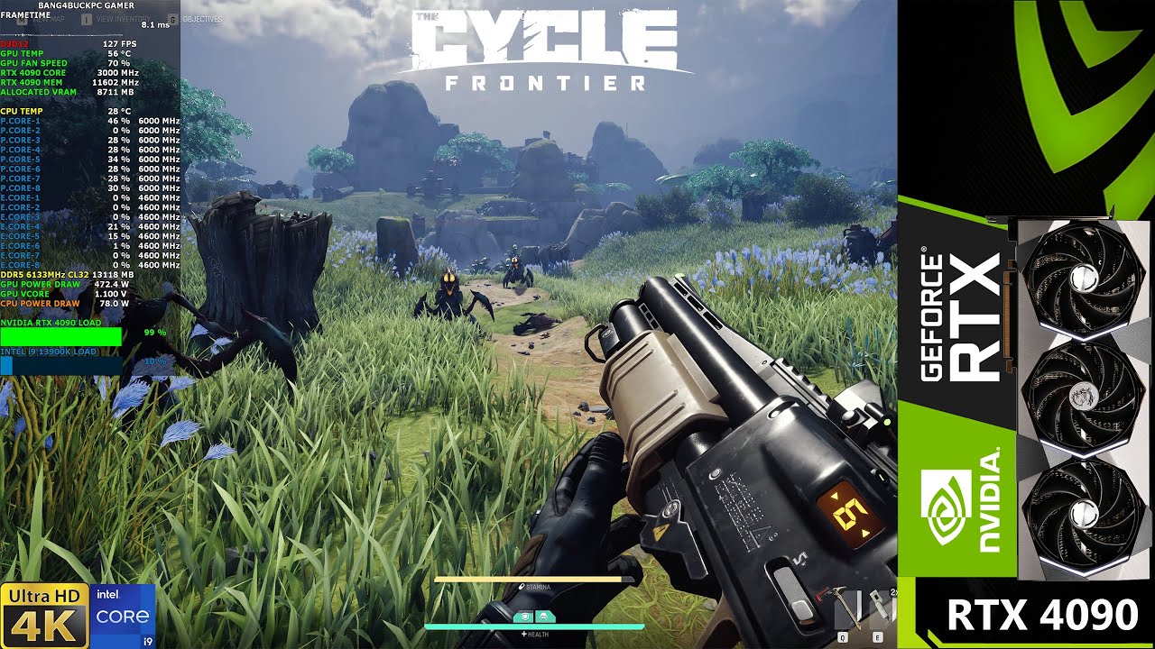 The Cycle Frontier Epic Settings 4K | RTX 4090 | i9 13900K 6GHz