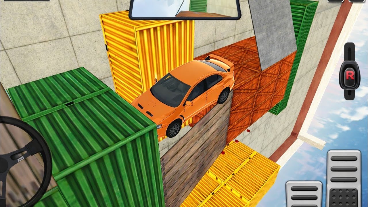 DIFFICULT TO PARKING CAR ll CHALLENGE ll Driving school #car #carparking #drivingschool 