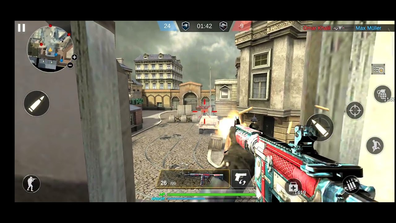 FPS Strike Ops:Modern Arena game play video