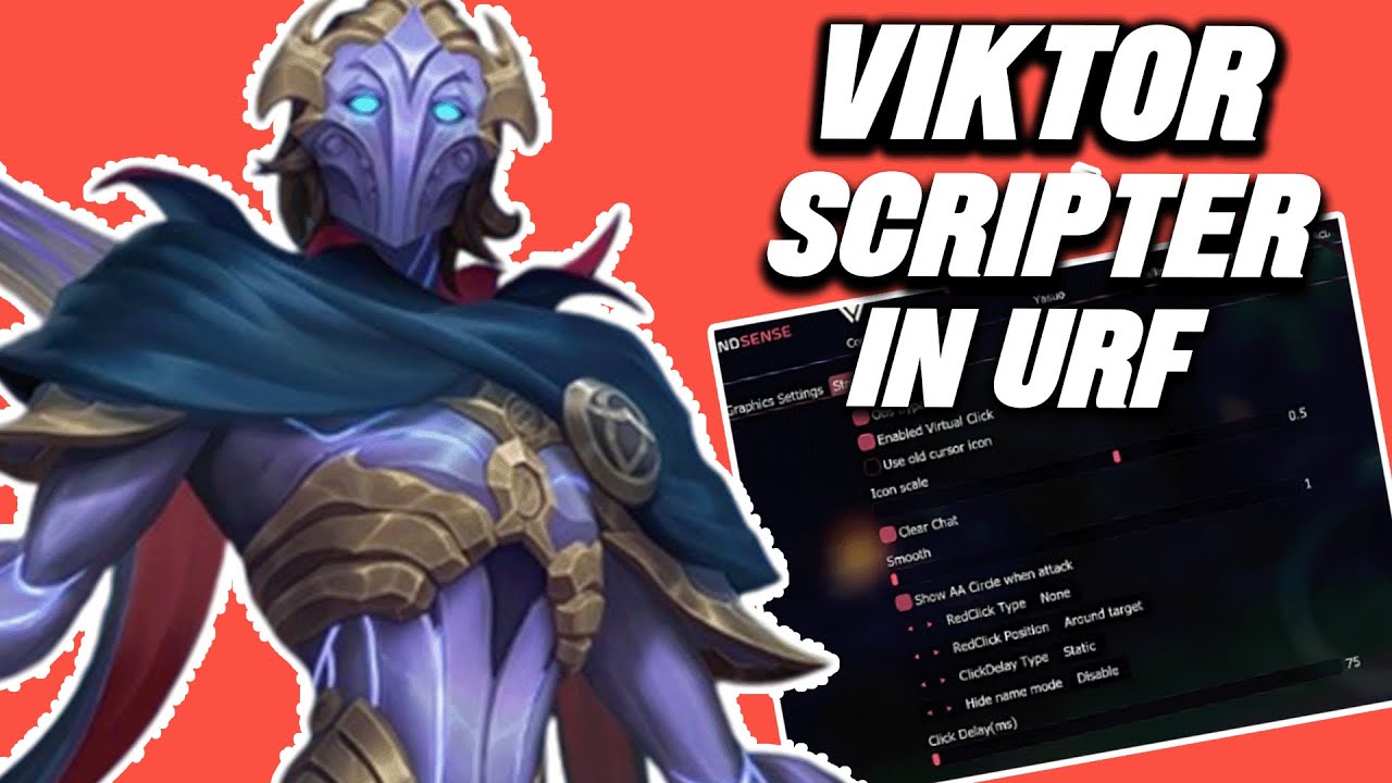 SCRIPTING IN URF WITH VIKTOR IS SO FUN - LEAGUE OF LEGENDS SCRIPT GAMEPLAY