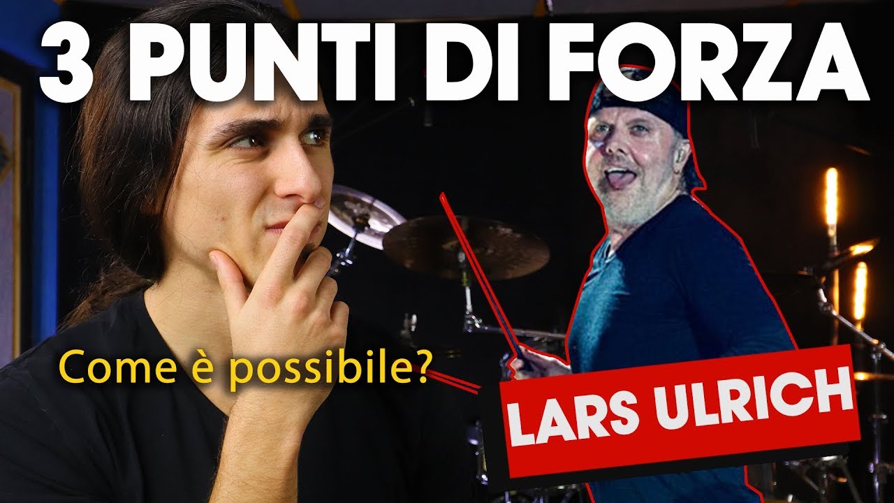 COME PORTARE UNA BAND AL SUCCESSO con Lars Ulrich