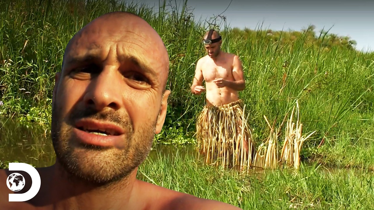 Ed Stafford usa armadilhas indígenas na selva africana | Ed Stafford, o Sobrevivente