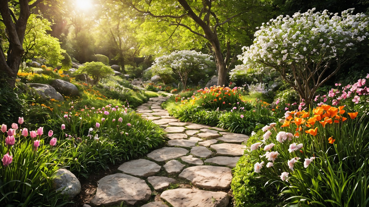 Peaceful Garden Melody 🌿 Soft Relaxing Piano Music