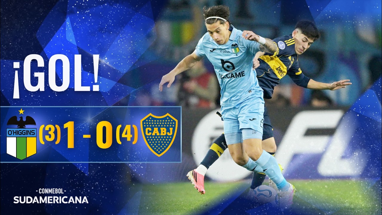 GOL | O'HIGGINS vs. BOCA JUNIORS | PLAYOFFS | CONMEBOL SUDAMERICANA 2026