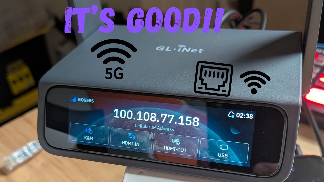 Brand NEW Comet 5G KVM! @GLTechnologies