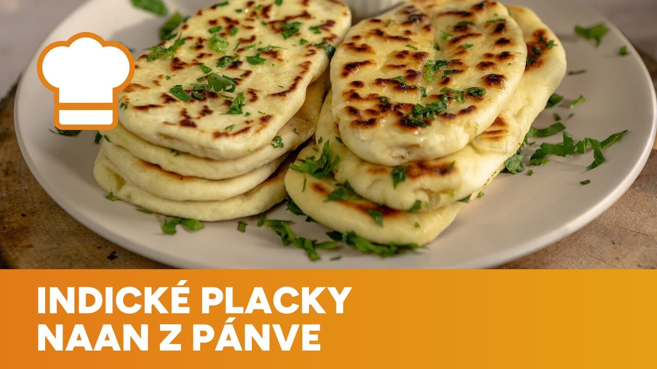 Jednoduché jogurtové indické placky naan provoní váš domov bylinkami a česnekem