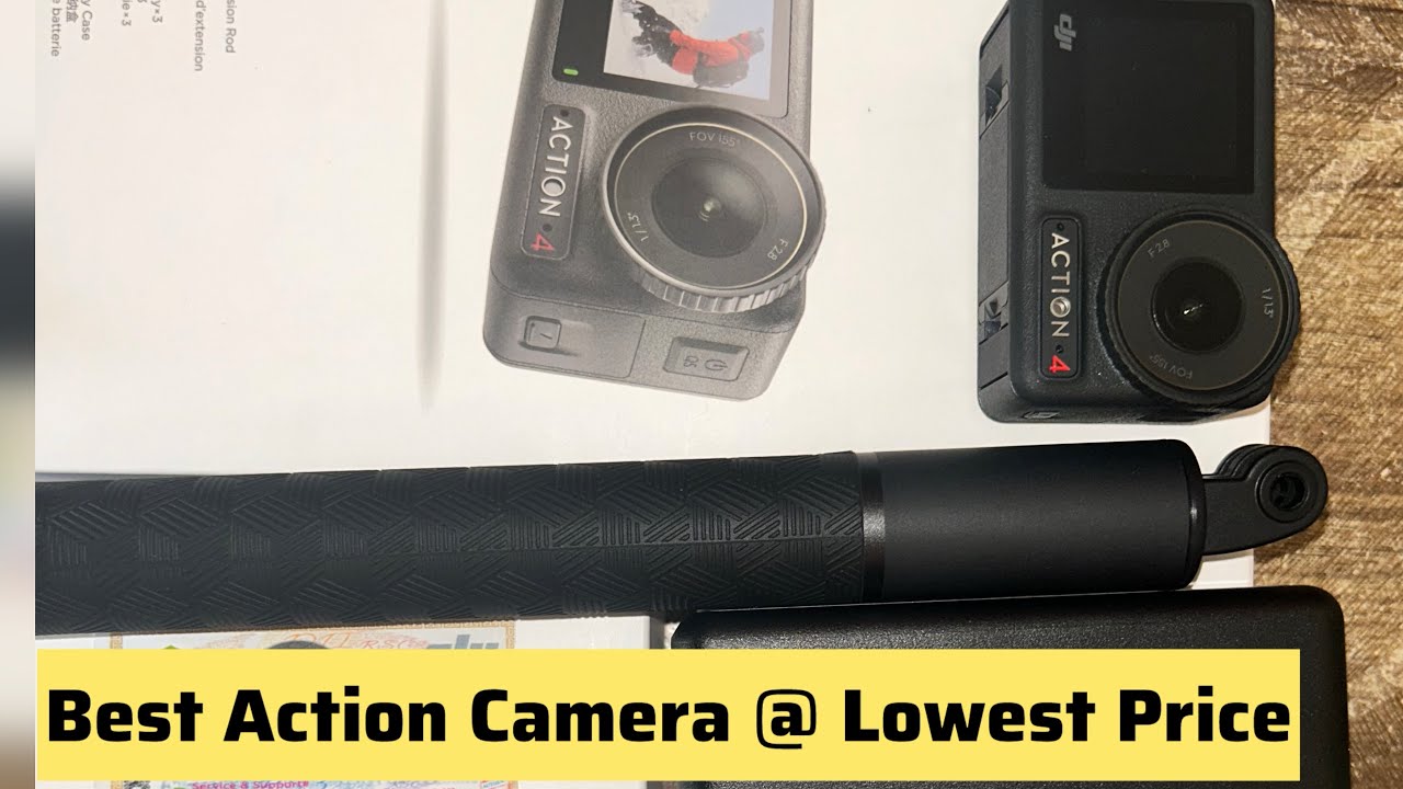 DJI Osmo Action 4 Adventure Combo | Action Camera Unboxing & Review in Kannada | Bike Riding Camera