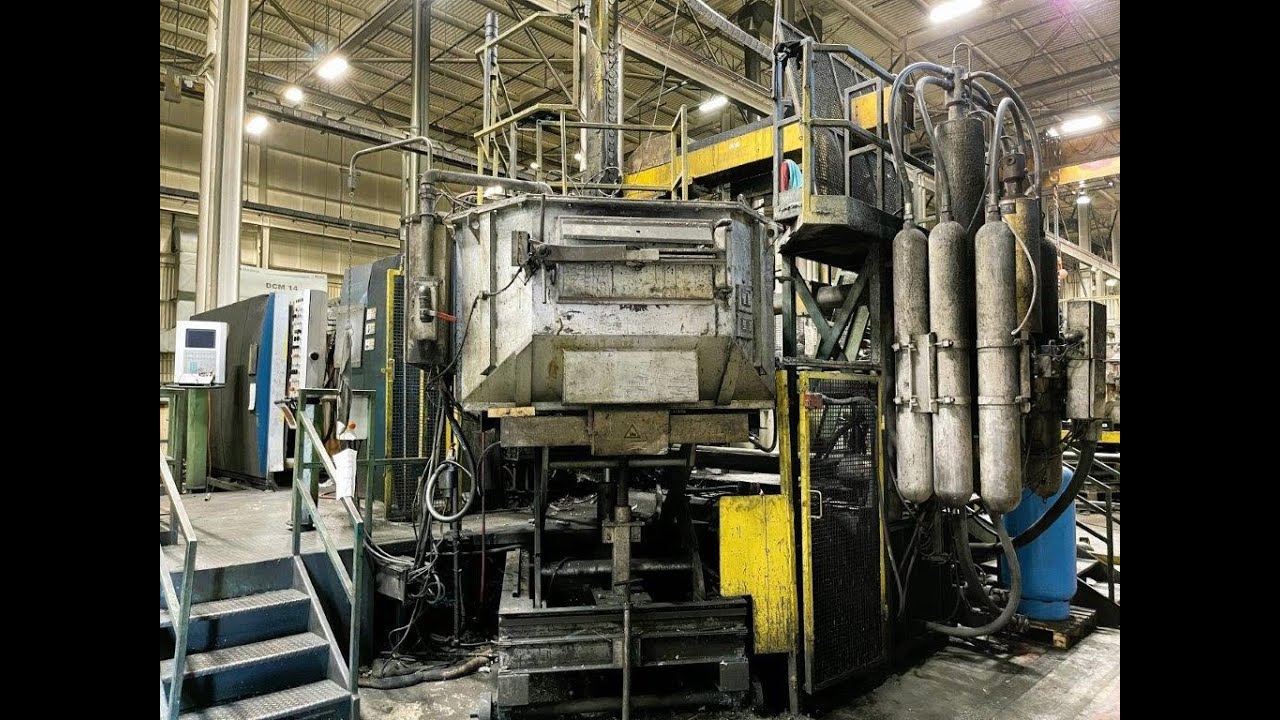 Used Buhler Evolution 180 DL 1800 Metric Ton Cold Chamber Die Casting Machine #4997