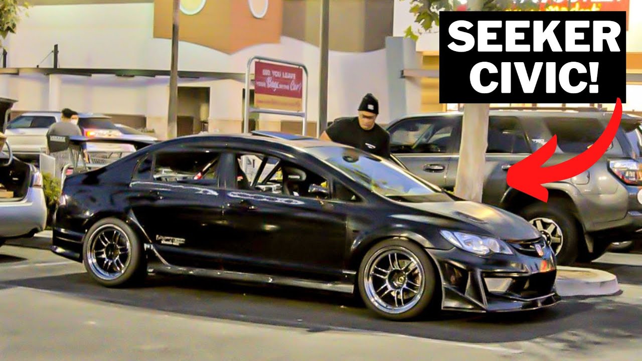 Integra Type R & Seeker Civic at FTF4EVER MEET! RHD JDM LEGENDS!