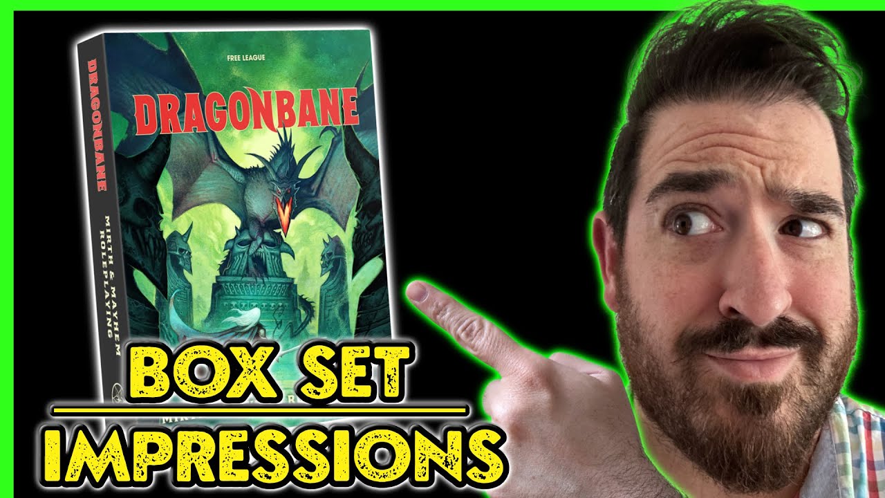 Dragonbane - The Best New RPG in 2023? | Unboxing and Impressions