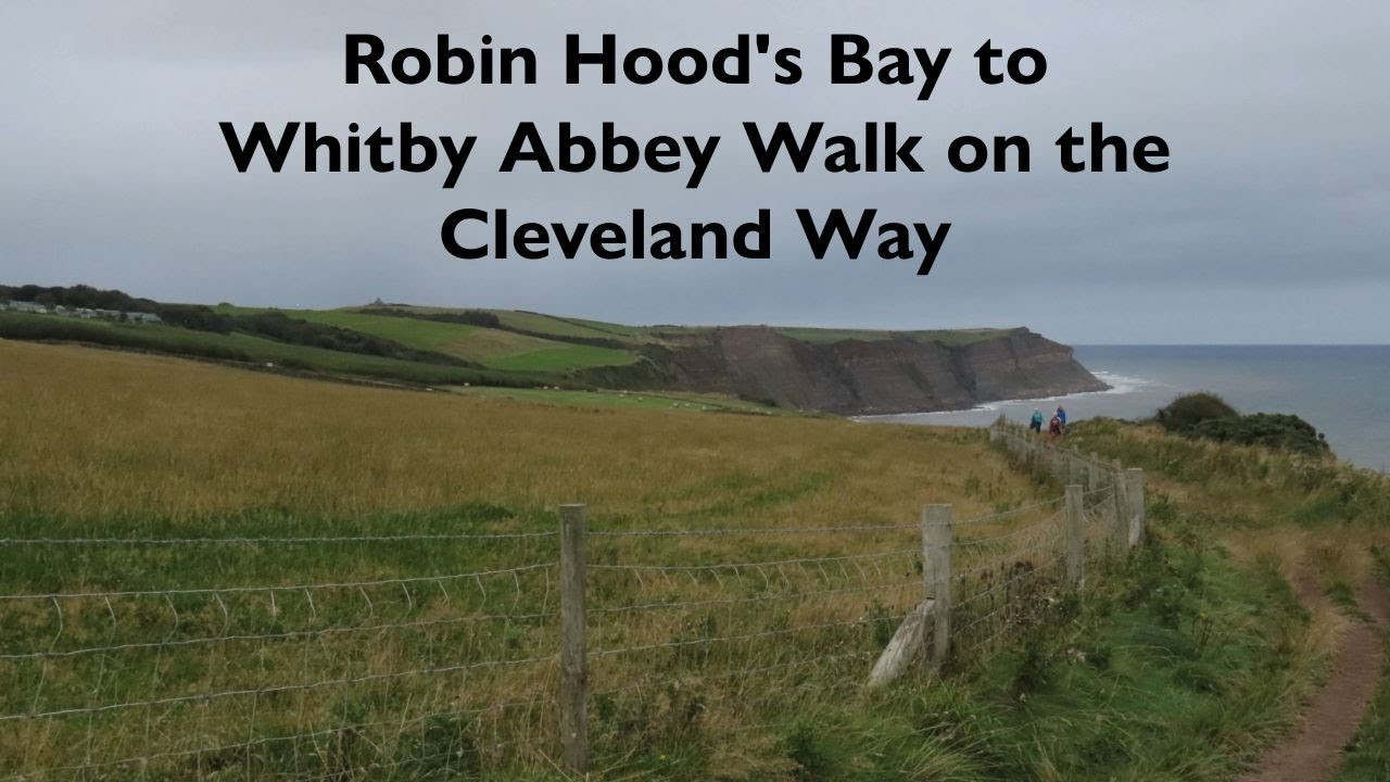 Robin Hood's Bay to Whitby Abbey Walk on the Cleveland Way