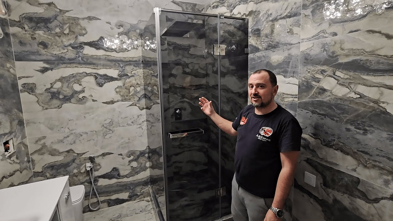 Ідеальна класична душова кабіна з другого встановлення - SV Glass