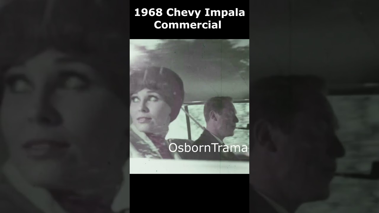 1968 Chevy Caprice Commercial  #chevy #caprice #impala #corvette  #commercial #publicite #propaganda