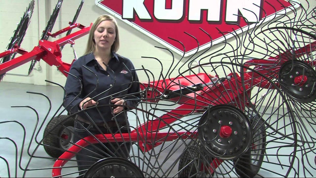 Kuhn SR 100 GII SpeedRake Product Review with Kelly Smith