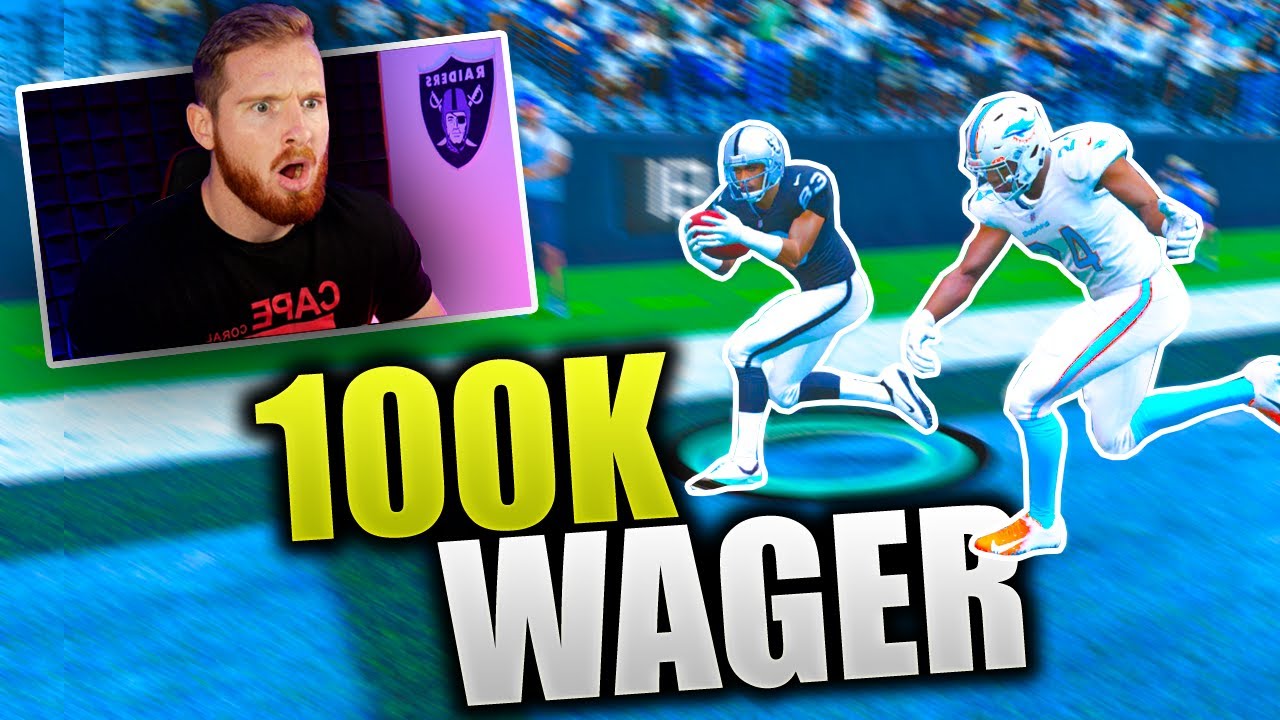 Absolute DOMINATION In 100k Wager | Madden 21 Ultimate Team Wager Gameplay