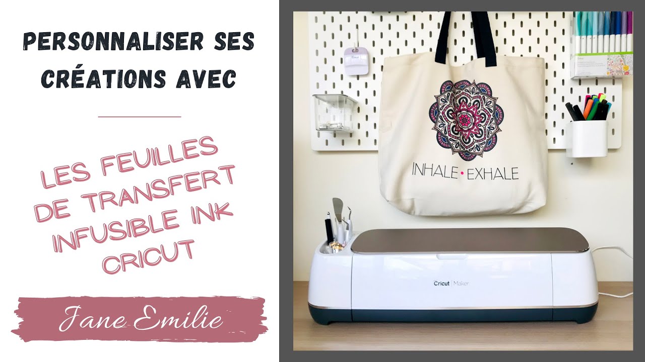 INFUSIBLE INK #2 - Personnaliser ses créations avec les feuilles de transfert Infusible Ink