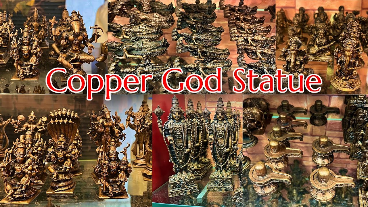copper statue shop in chennai, Magizh Handicrafts, Copper Items, God idols,