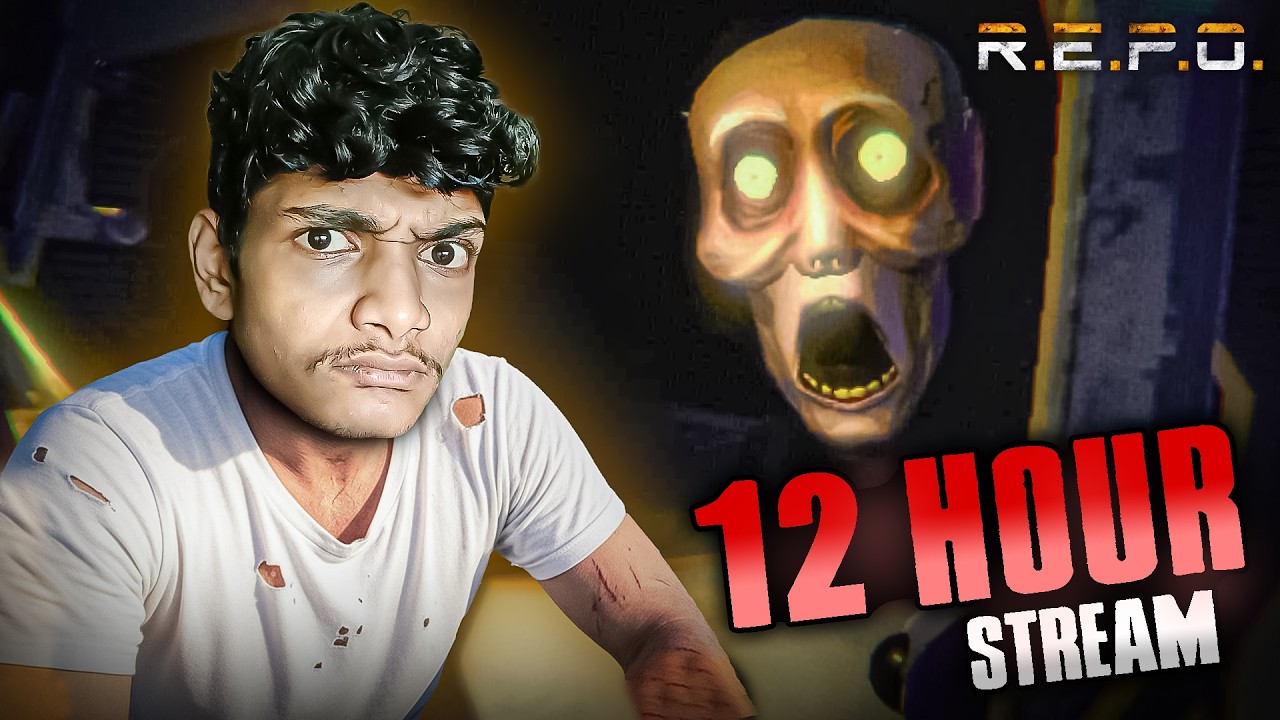 12 Hour Stream 🥶| R.E.P.O. Live