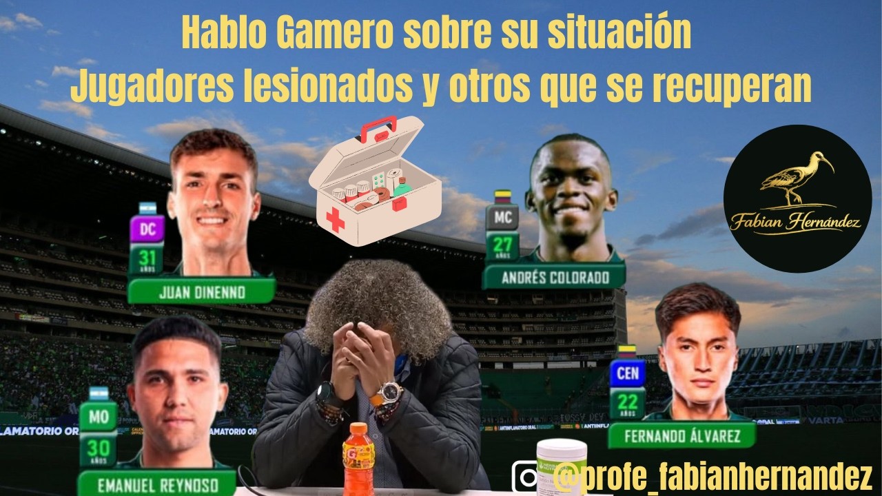 Hablo Gamero, jugadores lesionados y otros que se incorporan