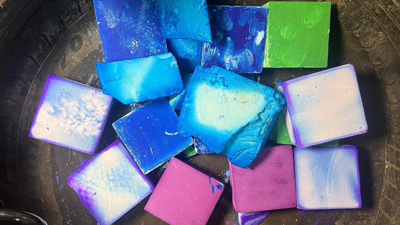 Something dyed | GYM CHALK | ASMR