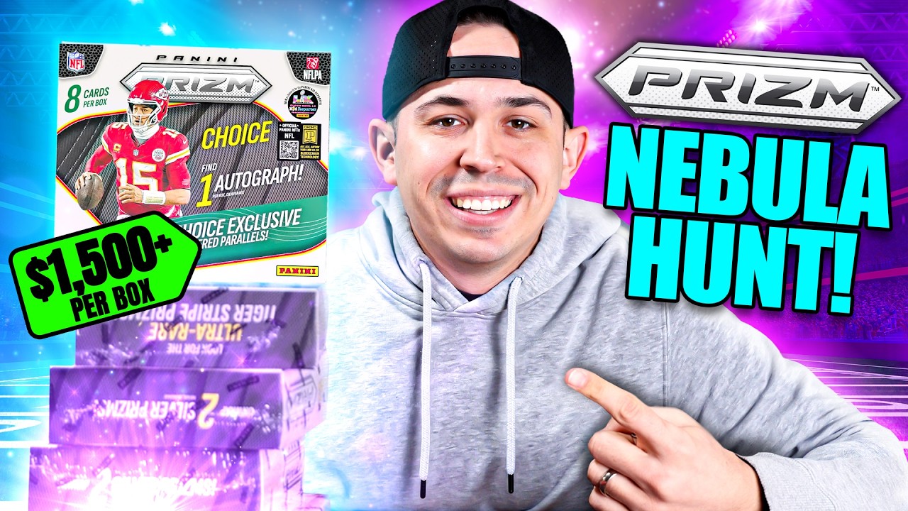 Opening FIVE Prizm Choice Boxes Chasing MASSIVE 1/1 NEBULAS! 🔥 *$7,500+ BREAK*