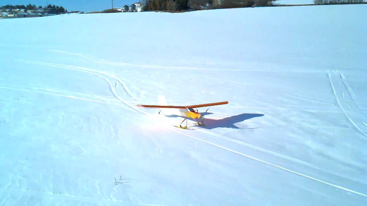 Rc ski flying