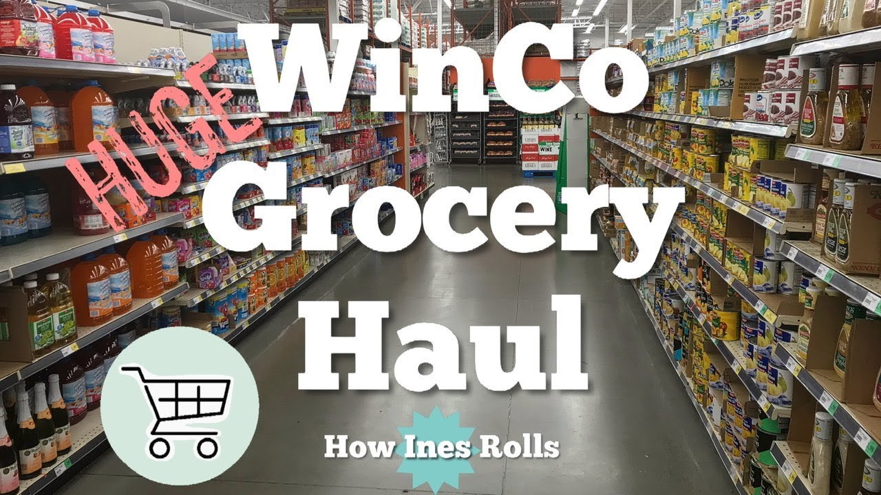 Huge WinCo Grocery Haul | Meal Planning for My Family | *How Ines Rolls*
