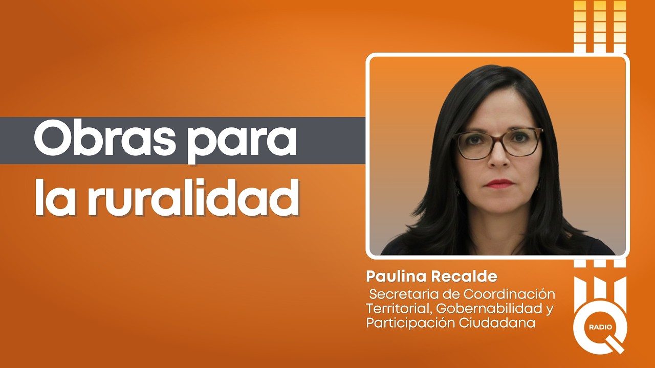🔴 #Entrevista | Paulina Recalde, Secretaria Metropolitana de Coordinación Territorial.
