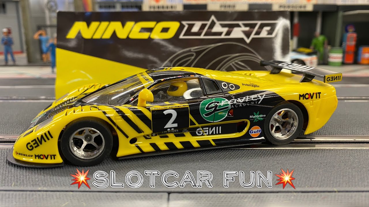 NSR Mosler langsamer ? Ninco Ultra Mosler mit gefedertem Fahrwerk