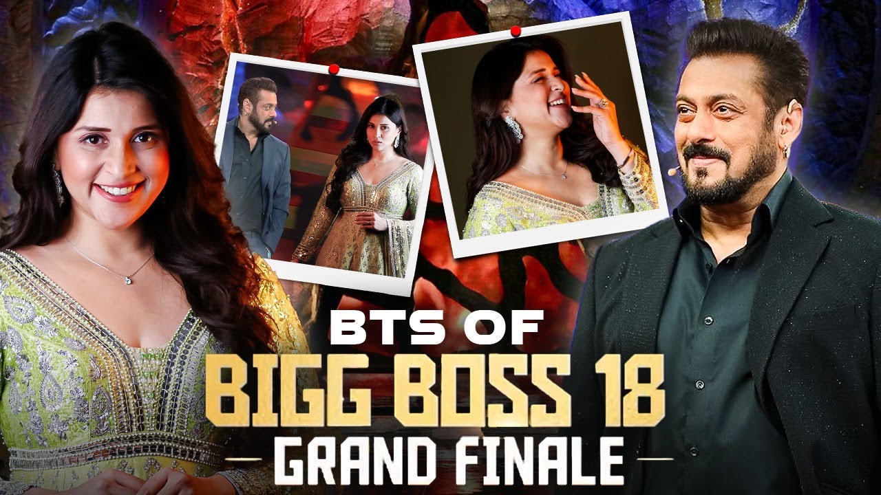 BTS of Bigg Boss 18 Finale My Final Look and Outfit Reveal! @memannara