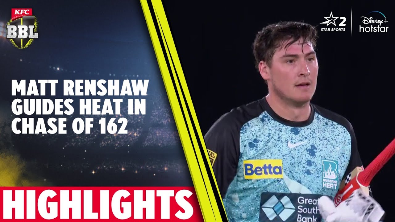 Highlights: Heat's Paul Walter's All-Round Heroics Too Hot for Renegades