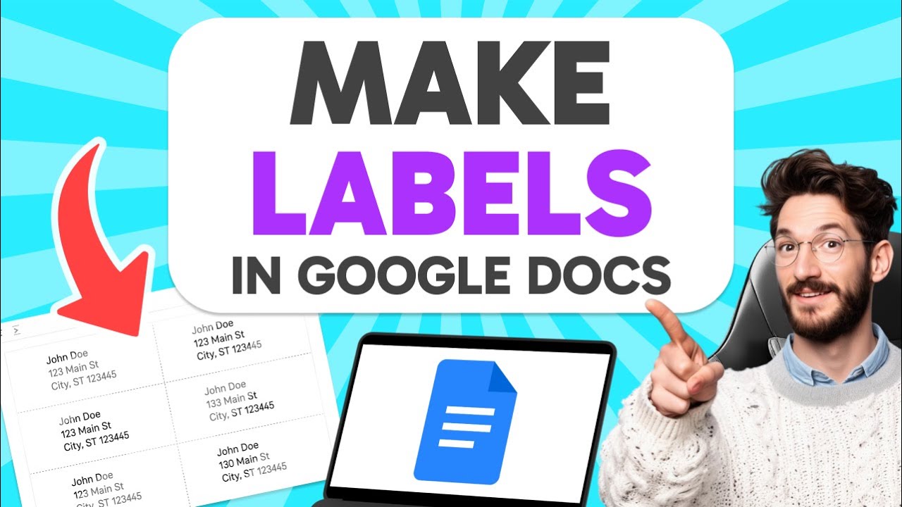 How to Make LABELS in Google Docs (Step by Step)