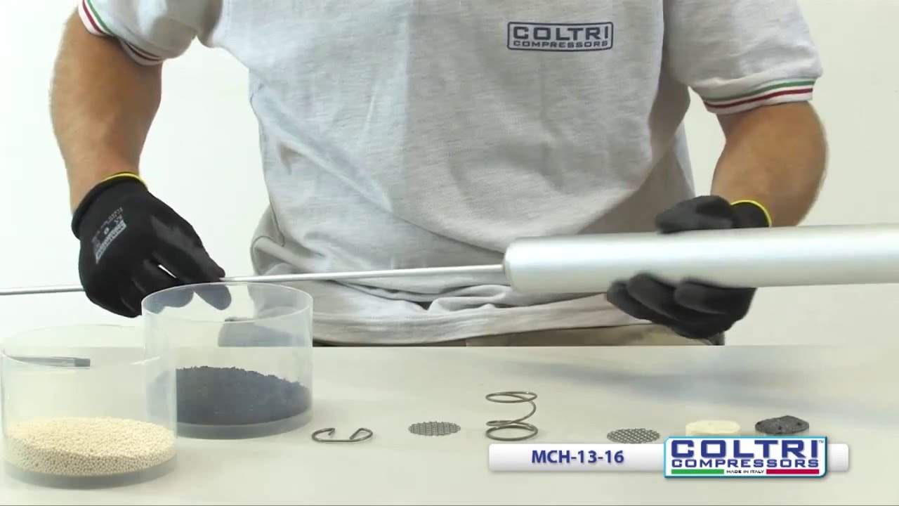 Changing The Filter Cartridge Of A Coltri MCH13-16 Maxifilter By Nuvair