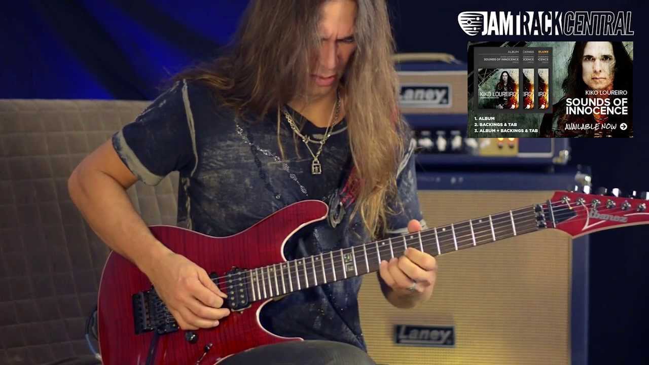 Kiko Loureiro 'Sounds Of Innocence' at jamtrackcentral com | JTCGuitar.com