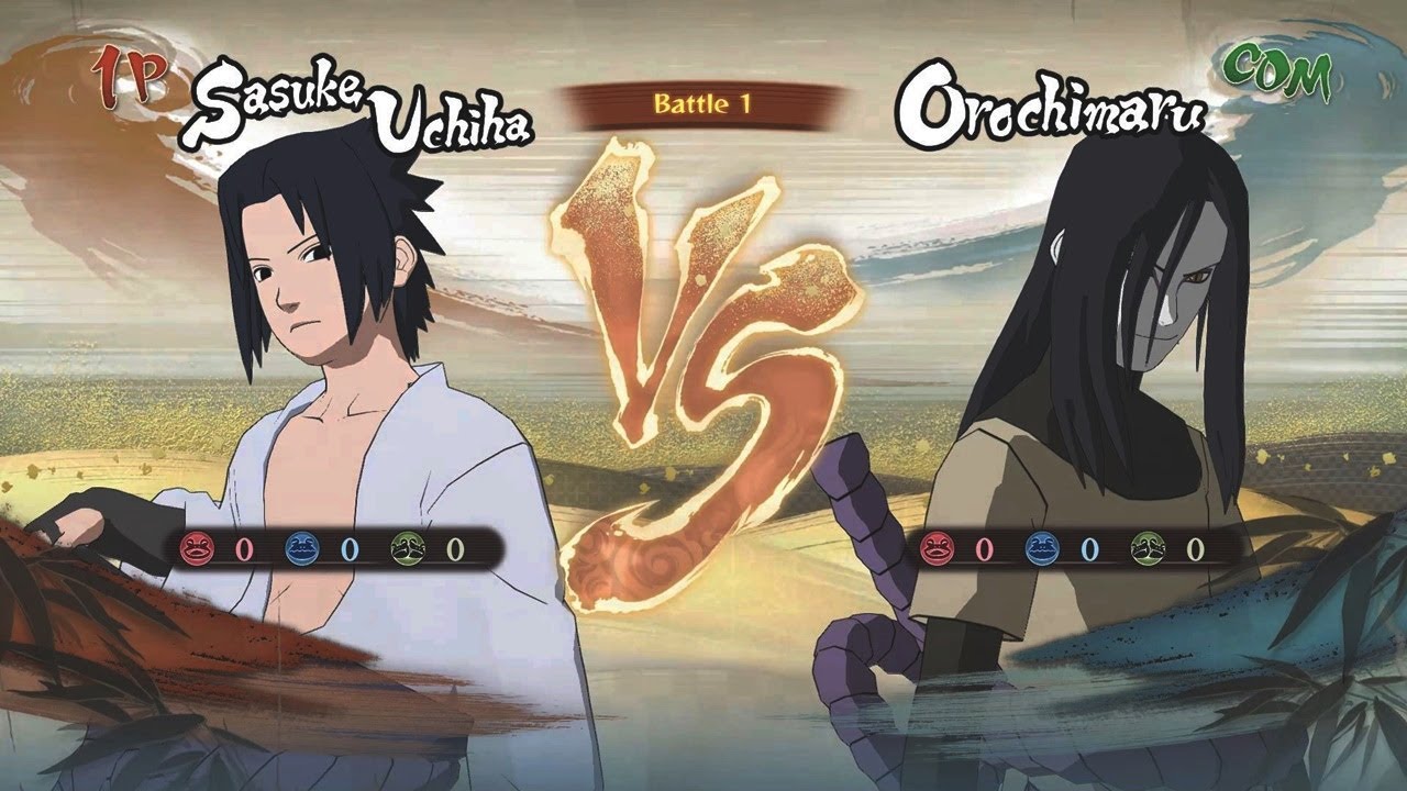 Naruto Shippuden Ultimate Ninja Storm 4 - Sasuke Vs. Orochimaru (SUPER HARD)